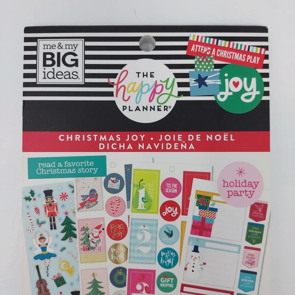 NEW The Happy Planner 'Christmas Joy' Sticker Sheets - Picture 4 of 5